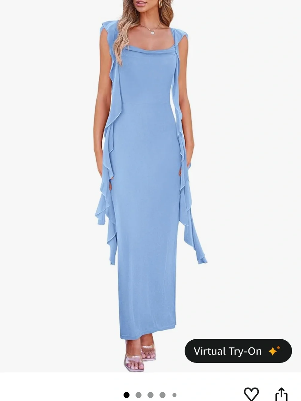 Maxi sleeveless bodycon dress for summer wedding guest, formal cocktail party